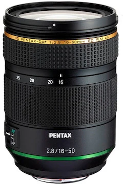 Pentax HD DA 16-50mm F/2.8 ED PLM AW