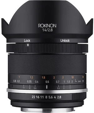 Rokinon 14mm F/2.8 Series II For Fuji X 3 Rokinon 14mm F/2.8 Series II For Fuji X