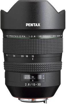 Pentax D FA 15-30mm F/2.8 ED SDM WR